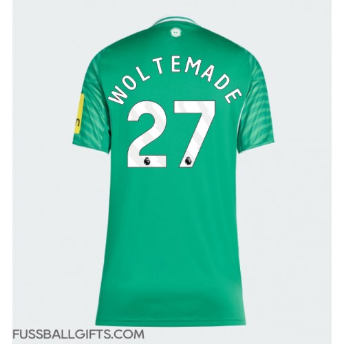 Newcastle United Nick Woltemade #27 Fußballbekleidung Auswärtstrikot Damen 2025-26 Kurzarm